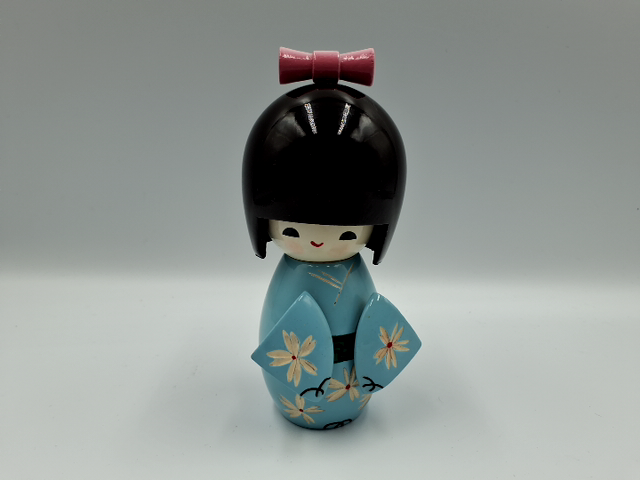 2 Japanske Kokeshi dukker